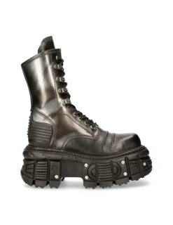 New Rock ANKLE BOOT IMPERFECT M-TANK005-C4 New