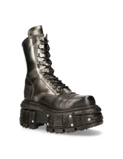 New Rock ANKLE BOOT IMPERFECT M-TANK005-C4 New