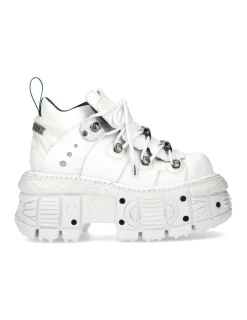 New Rock ANKLE BOOT IMPERFECT WITH LACES M-TANK106N-V8 Best