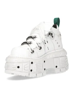 New Rock ANKLE BOOT IMPERFECT WITH LACES M-TANK106N-V8 Best