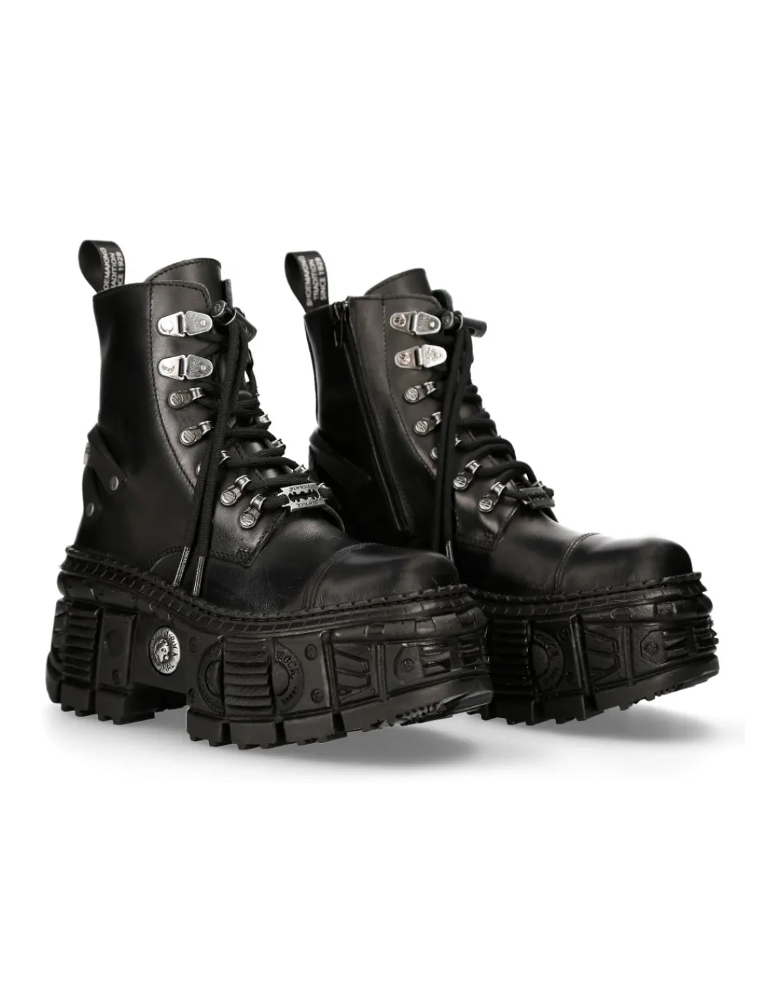 New Rock ANKLE BOOT TANK M-WALL047-C1 Hot
