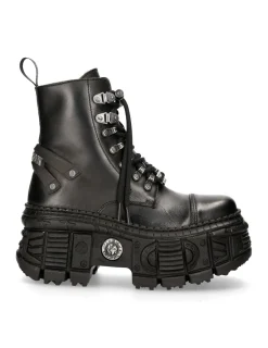 New Rock ANKLE BOOT TANK M-WALL047-C1 Hot