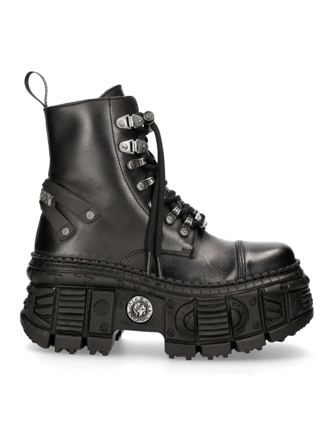 New Rock ANKLE BOOT TANK M-WALL047-C1 Hot
