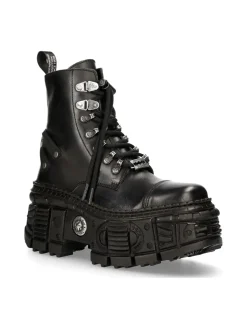 New Rock ANKLE BOOT TANK M-WALL047-C1 Hot