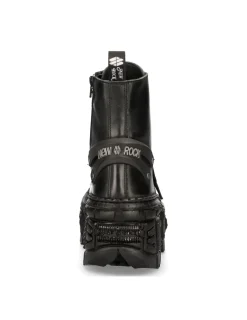 New Rock ANKLE BOOT TANK M-WALL047-C1 Hot
