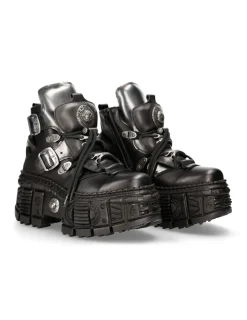 New Rock ANKLE BOOT TANK M-WALL052-C1 Best