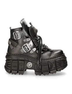 New Rock ANKLE BOOT TANK M-WALL052-C1 Best