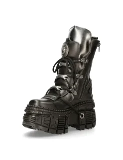New Rock ANKLE BOOT TANK M-WALL130-C1 Discount