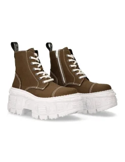 New Rock ANKLE BOOT TANK M-WALL005-V28 Discount