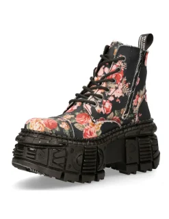 New Rock ANKLE BOOT TANK M-WALL005-V36 Hot