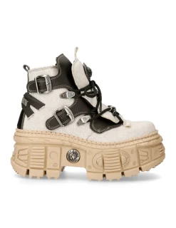 New Rock ANKLE BOOT TANK M-WALL052-V3 Hot