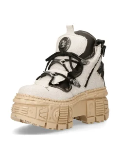 New Rock ANKLE BOOT TANK M-WALL052-V3 Hot