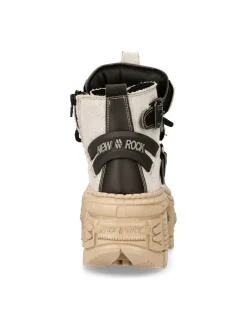 New Rock ANKLE BOOT TANK M-WALL052-V3 Hot