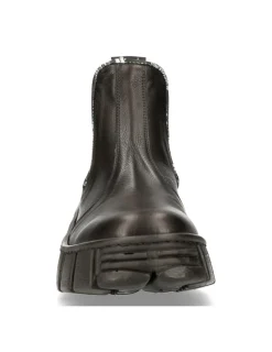 New Rock ANKLE BOOT TOWER WITH LACES M-WALL021-C1 Clearance
