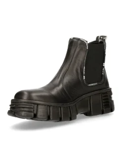New Rock ANKLE BOOT TOWER WITH LACES M-WALL021-C1 Clearance