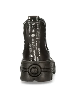 New Rock ANKLE BOOT TOWER WITH LACES M-WALL021-C1 Clearance