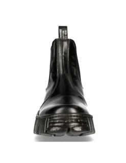 New Rock ANKLE BOOT BLACK TOWER M-WALL007N-C2 Hot