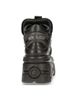 New Rock ANKLE BOOT BLACK TOWER WITH LACES M-106-S29 Sale