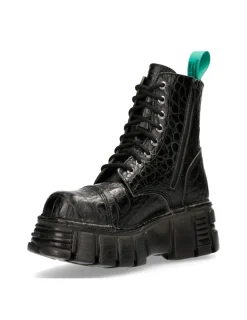 New Rock ANKLE BOOT METALLIC M-MILI083C-V12 Online