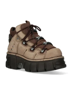 New Rock ANKLE BOOT METALLIC M-106-S44 Hot