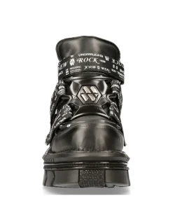 New Rock ANKLE BOOT TECHNO M-MET285-C1 Outlet