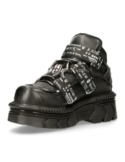 New Rock ANKLE BOOT TECHNO M-MET285-C1 Outlet