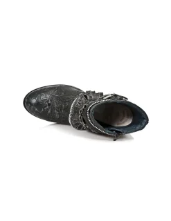 New Rock ANKLE BOOT TEXAS M-TX002-C11 Best