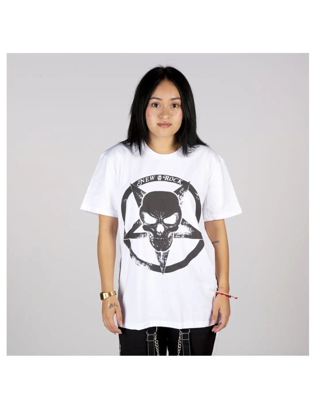 New Rock BLACK W-TSHIRT23-S1 Online