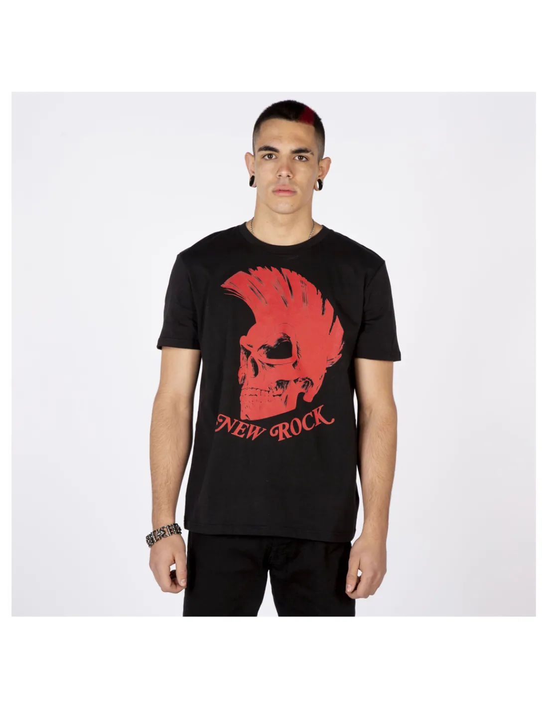 New Rock BLACK W-TSHIRT6-S4 Online