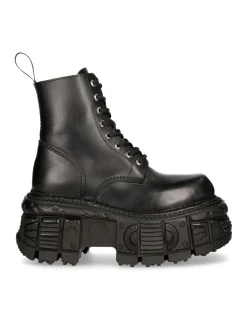 New Rock BLACK IMPERFECT WITH LACES M-MILI084N-S5 Best