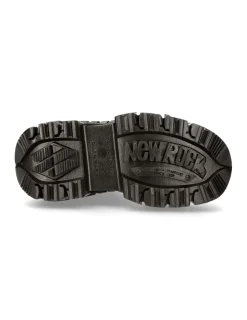 New Rock BLACK IMPERFECT WITH LACES M-MILI084N-V1 Hot