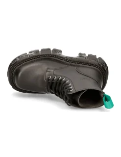New Rock BLACK IMPERFECT WITH LACES M-MILI084N-V1 Hot
