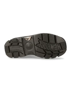 New Rock BLACK TECHNO WITH LACES M-MILI084N-S6 New