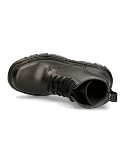 New Rock BLACK TECHNO WITH LACES M-MILI084N-S6 New