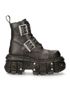 New Rock BOOT BLACK IMPERFECT M-MILI246-C1 Outlet