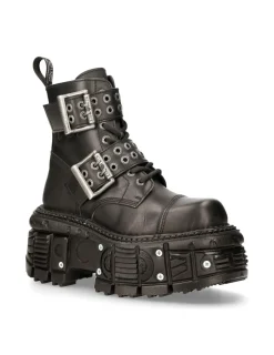 New Rock BOOT BLACK IMPERFECT M-MILI246-C1 Outlet