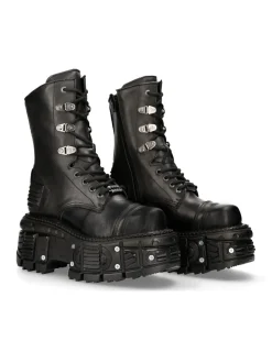 New Rock BOOT BLACK IMPERFECT M-TANK001-C8 Online
