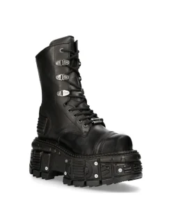 New Rock BOOT BLACK IMPERFECT M-TANK001-C8 Online
