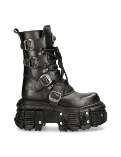 New Rock BOOT BLACK IMPERFECT M-TANK373-S1