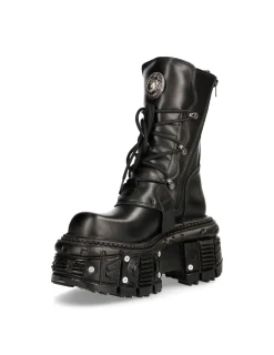 New Rock BOOT BLACK IMPERFECT M-TANK373-S1