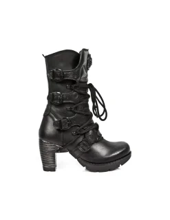 New Rock BOOT BLACK M-TR003-C9 Clearance
