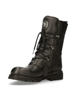 New Rock BOOT BLACK PLANING WITH LACES M-1473-S43 Sale