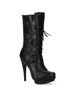 New Rock BOOT BLACK PLATF. M-9373-C37