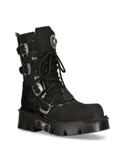 New Rock BOOT BLACK REACTOR M-1473-RC1