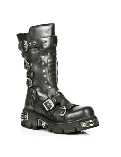 New Rock BOOT BLACK REACTOR M-1020-S2