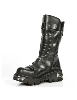 New Rock BOOT BLACK REACTOR M-1020-S2