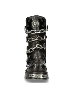 New Rock BOOT BLACK REACTOR M-727-S5 New