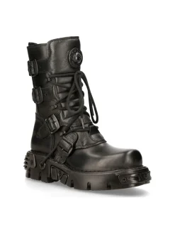 New Rock BOOT BLACK REACTOR M-373-S18