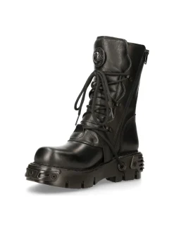 New Rock BOOT BLACK REACTOR M-373-S18