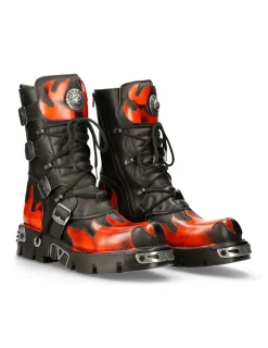 New Rock BOOT BLACK REACTOR M-591-S16 New